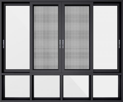 三轨断桥推拉窗