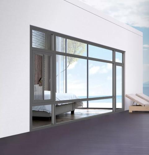 90无缝焊接窗纱一体